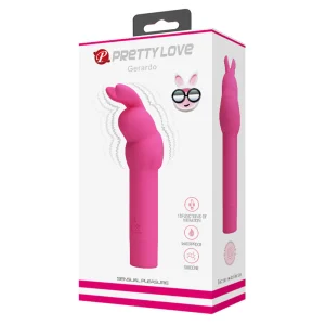 Pretty Love Gerardo Silicone Rabbit Mini Vibrator