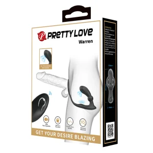 Pretty Love Warren Thumping Prostate Plug & Cock Ring